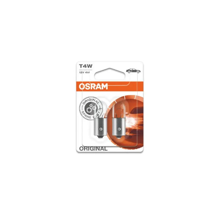 АВТОМОБИЛНА ЛАМПА 3893 T4W 12V BA9s DUOBLISTER OSRAM
