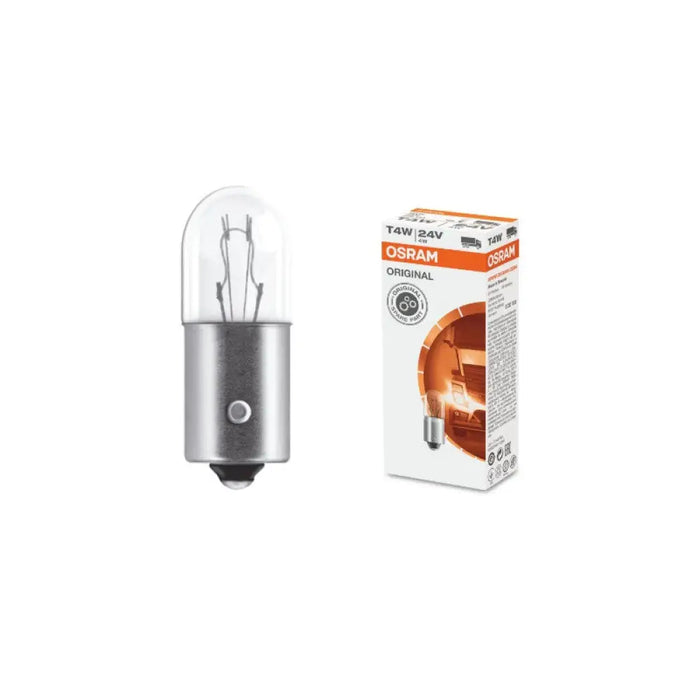 АВТОМОБИЛНА ЛАМПА 3930 T4W 24V BA9s UNPACKED OSRAM