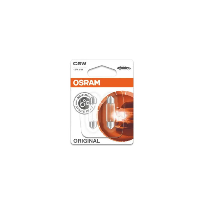 АВТОМОБИЛНА ЛАМПА 6418 C5W 36mm 12V SV8,5-8 DUOBLISTER OSRAM
