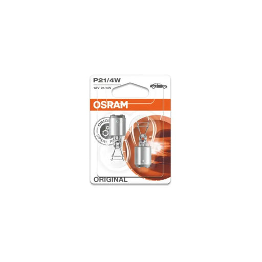 АВТОМОБИЛНА ЛАМПА 7225 P21/4W 12V BAZ15d DUOBLISTER OSRAM