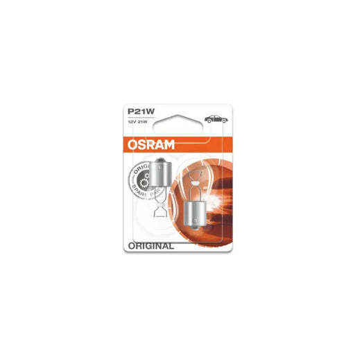 АВТОМОБИЛНА ЛАМПА 7506 P21W 12V BA15s DUOBLISTER OSRAM