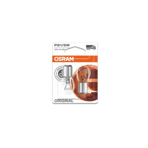 АВТОМОБИЛНА ЛАМПА 7528 P21/5W 12V BAY15d DUOBLISTER OSRAM