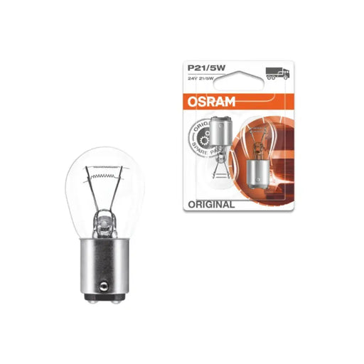 АВТОМОБИЛНА ЛАМПА 7528 P21/5W 12V BAY15d UNPACKED OSRAM