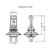АВТОМОБИЛНА LED ЛАМПА 64210DWNBSP H7 LEGAL LED 16W 12V