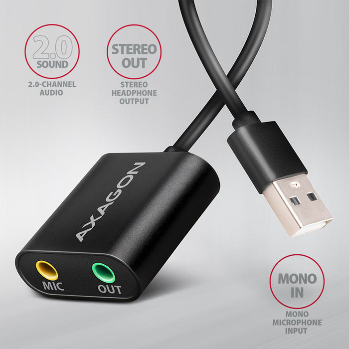 Зв. Карта AXAGON USB Sound Card ADA-12