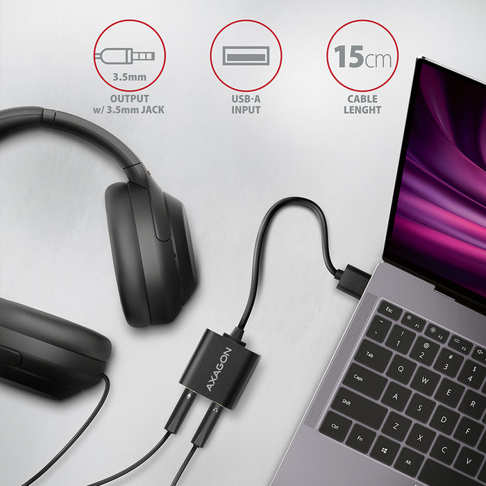 Зв. Карта AXAGON USB Sound Card ADA-12