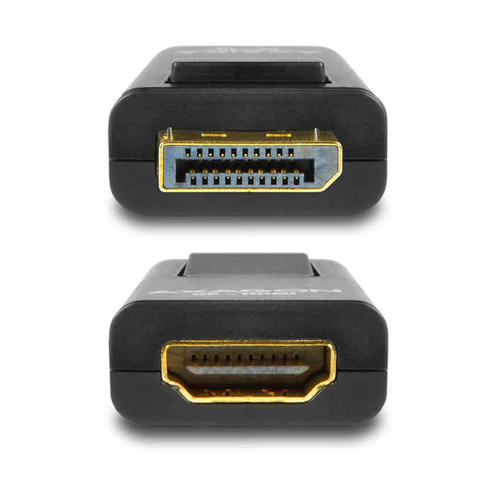 Кабел адаптер от сигнал с мъжко AXAGON DisplayPort към женско HDMI DISPLAYPORT -> HDMI RVD-HI работи само в тази посока
