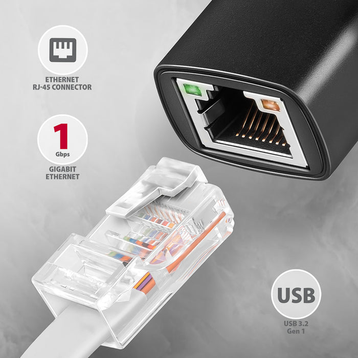 АДАПТЕР AXAGON USB-A - LAN 1G ADE-AR