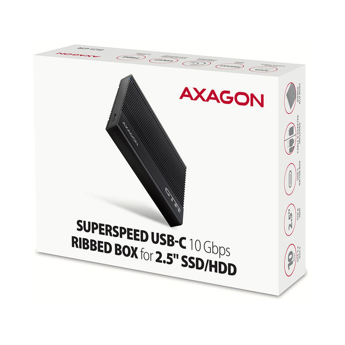 Кутия за HDD AXAGON USB-C 3.2 2.5" EE25-GTR