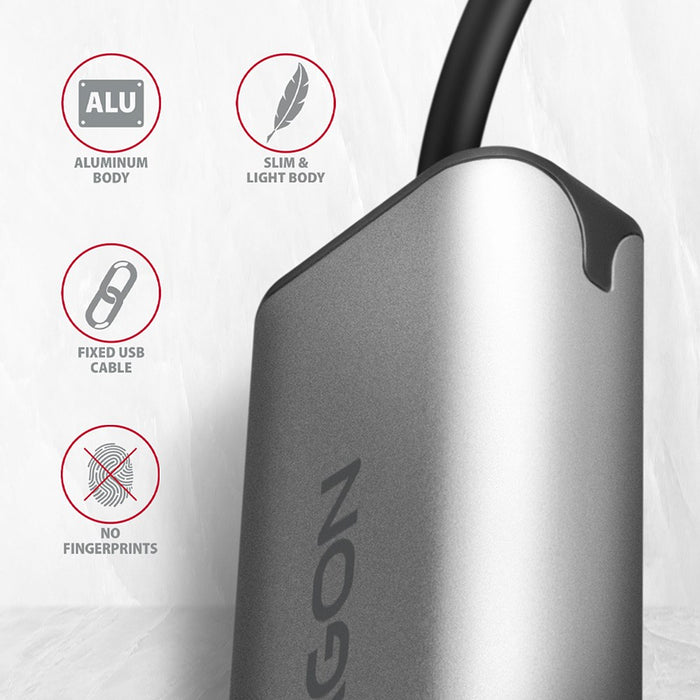 Axagon ADE-25R мрежова карта Вътрешен Ethernet 5000 Mbit/s