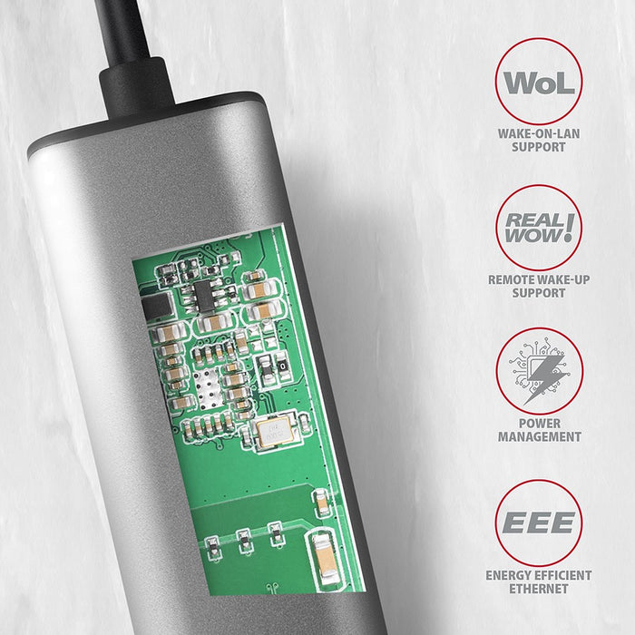 Axagon ADE-25R мрежова карта Вътрешен Ethernet 5000 Mbit/s