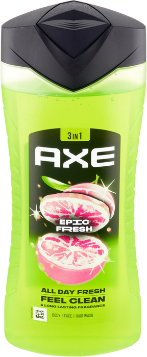 Душ гел 3в1 Epic Fresh, 400 ml
