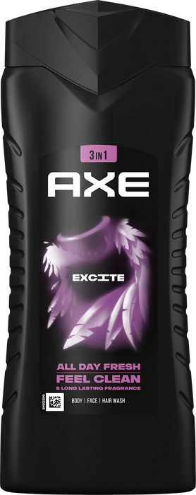 Душ гел 3в1 Excite, 400 ml