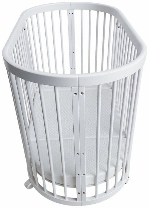 Бебешка кошара 7 в 1 Azaria - Multi, с матрак, White