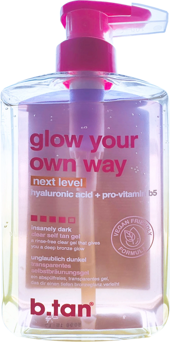 Гел автобронзант Glow next level, 473 ml