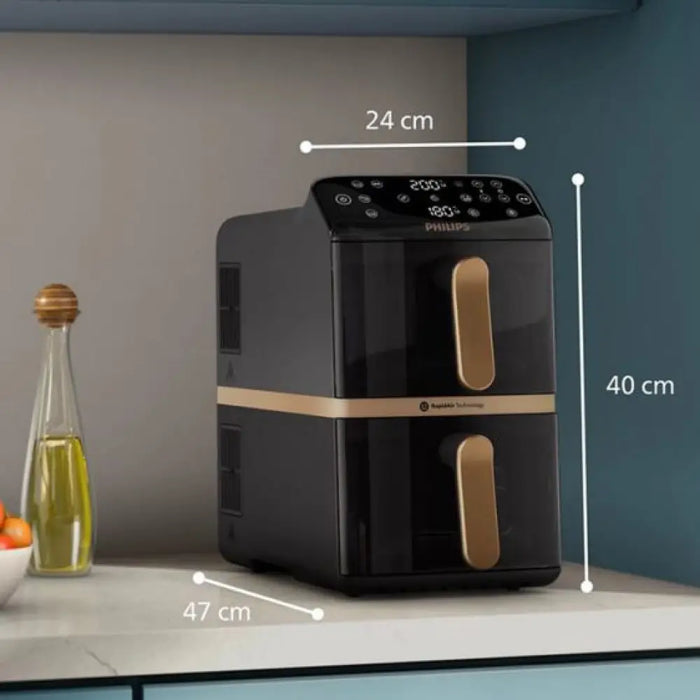 Фритюрник PHILIPS Airfryer 4000 Series NA462/80 дв. кошница