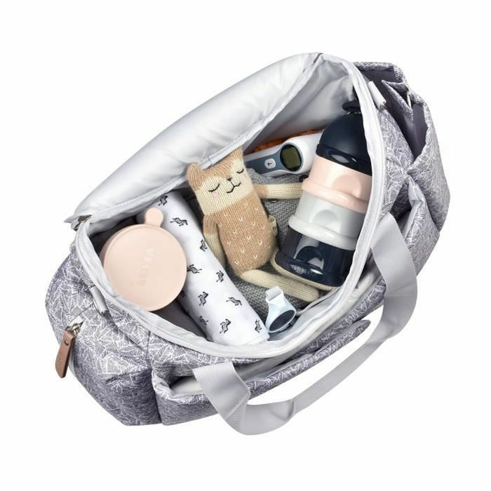 Чанта за Смяна на Пелени Béaba Sydney Jungle Сив
