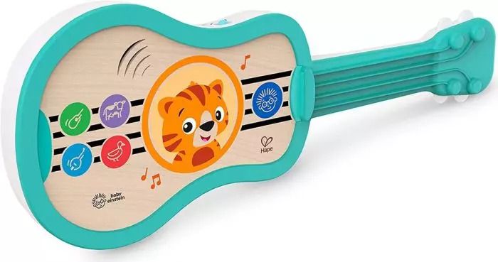 Музикална играчка Baby Einstein - Дървено сензорно укулеле