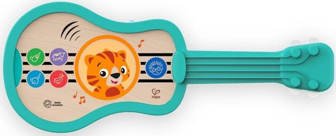 Музикална играчка Baby Einstein - Дървено сензорно укулеле