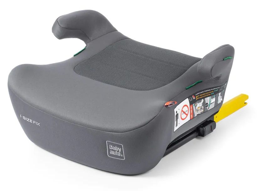Седалка за кола Babyauto - Gekko, IsoFix, i-Size, 125-150 cm, Phantom Grey