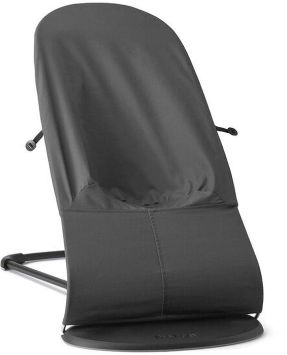 Бебешки шезлонг BabyBjorn - Balance Soft, Tri Fabric, Dark Grey