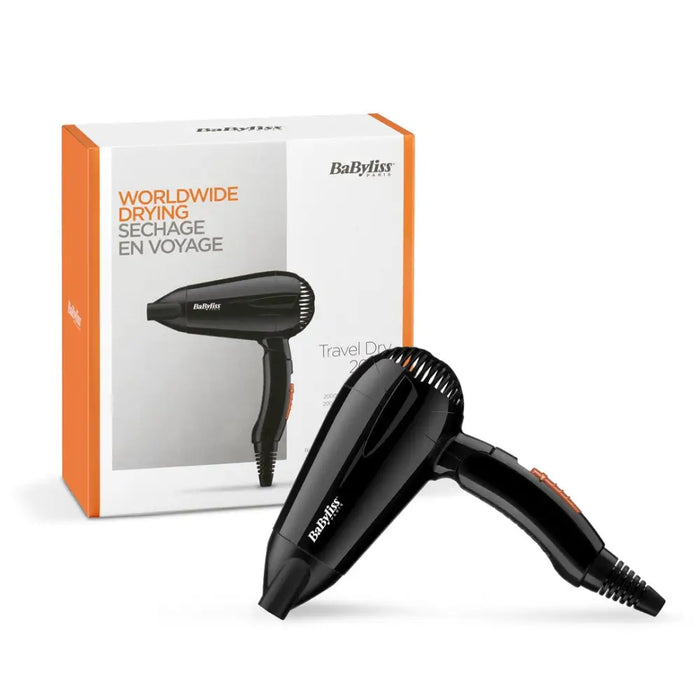 BaByliss 5344E Travel Dry 2000 2000 W Черен