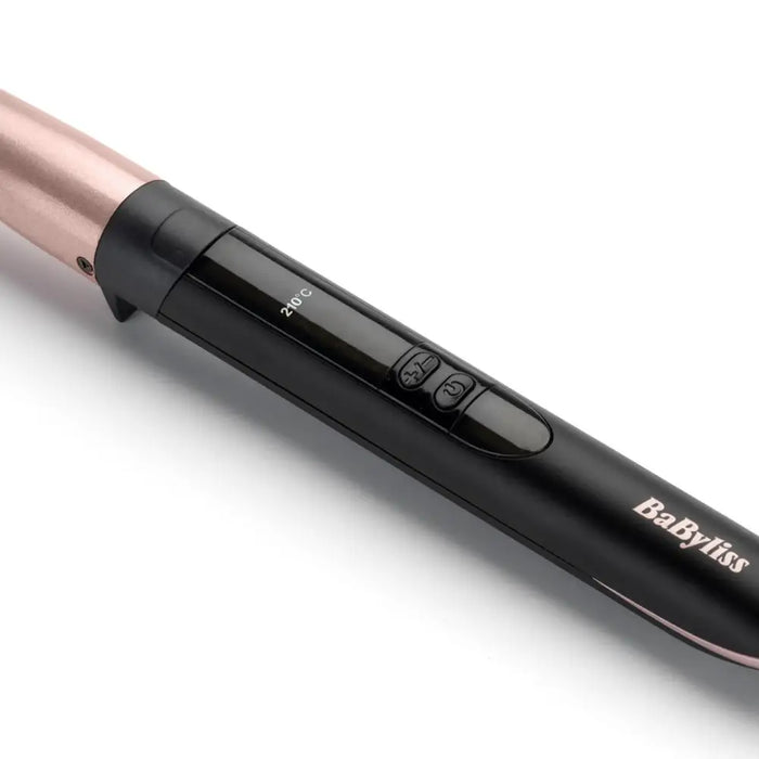 BaByliss Conical Wand Пръчка за къдрене Warm Black Pink