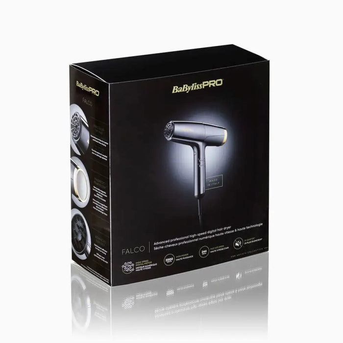 BaByliss Falco BAB8550E Професионален сешоар 2000 W Черен