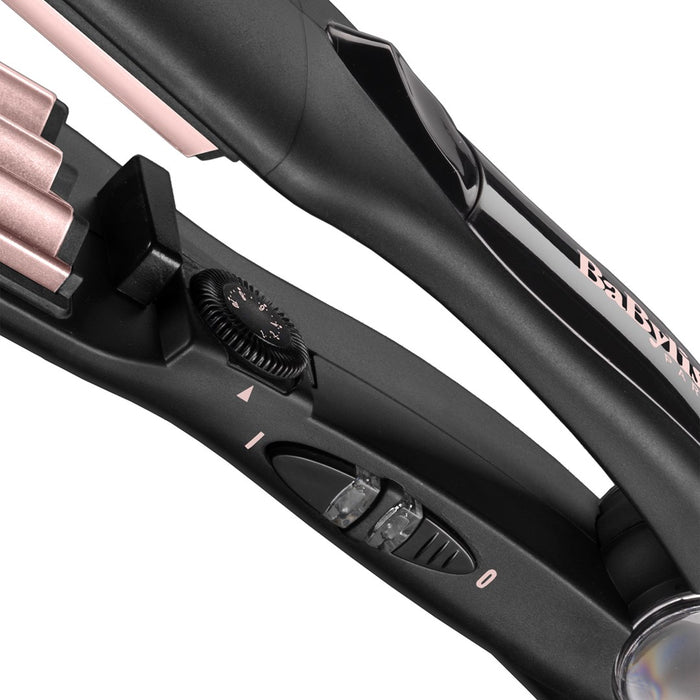BaByliss The Crimper Текстурираща ютия Топло черно, розово 70,9" (1,8 м)