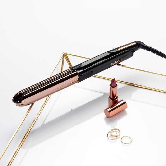 Маша за коса BaByliss Straight & Curl Brilliance Топлочерен, Розов 3 м