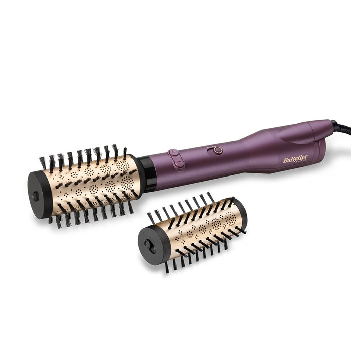 BaByliss AS950E Big Hair двойна четка с горещ въздух Топло черно, розово злато, виолетово 650 W 98,4" (2,5 м)
