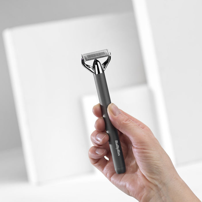 Тример за брада BaByliss Super-X Metal OT996E, батерия 5,5 мм, мокро и сухо, сребрист