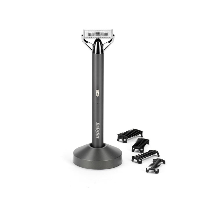Тример за брада BaByliss Super-X Metal OT996E, батерия 5,5 мм, мокро и сухо, сребрист