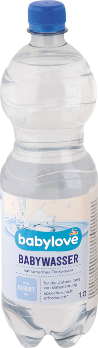 Бебешка вода babylove, 1 l
