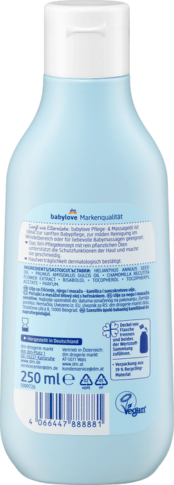 Бебешко олио Sensitive, 250 ml