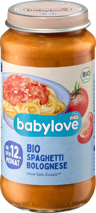 Био меню спагети Болонезе, 12+м, 250 g