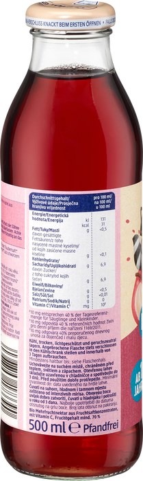 Био нектар от червени плодове и ябълка, 12+ месеца, 500 ml