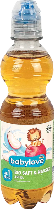 Био освежаваща напитка от сладка ябълка,1+г, 330 ml