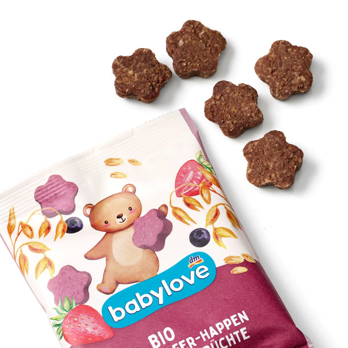 Био овесени хапки с червени плодове, 1+г, 40 g