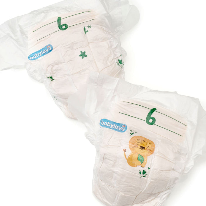 Еко пелени nature, размер 6 XL (15-20 kg), 27 бр