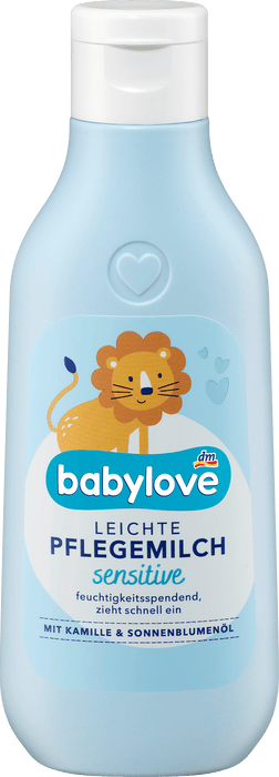 Mляко за тяло Sensitive с лайка и слънчогледово масло, 250 ml