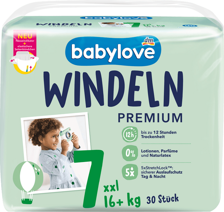 Пелени Premium, размер 7 xxl (16+kg), 30 бр