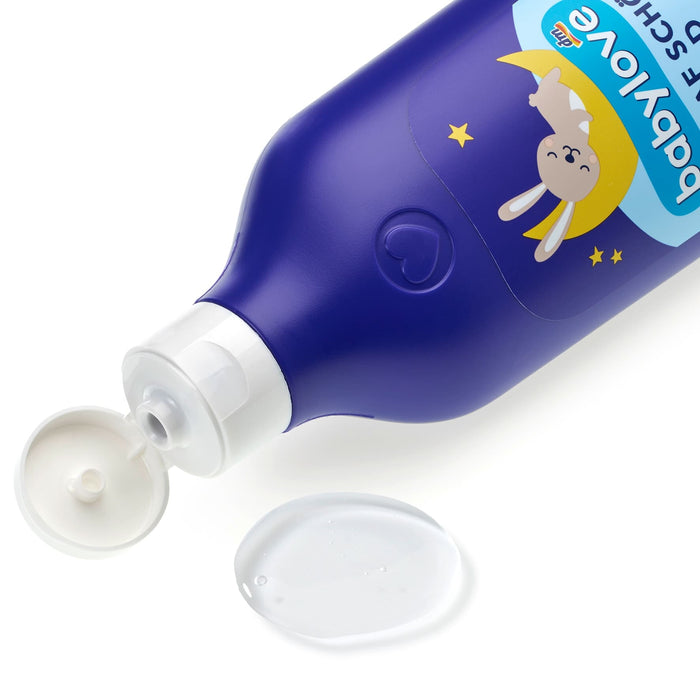 Релаксираща пяна за къпане на бебе преди сън Sensitive, 0+м, 500 ml