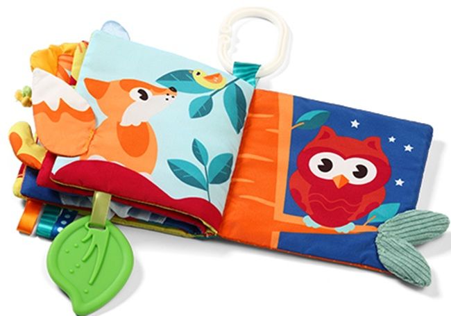 Мека сензорна книжка Babyono - Горско пътешествие
