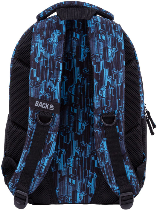 Ученическа раница BackUp X - City, с 3 отделения