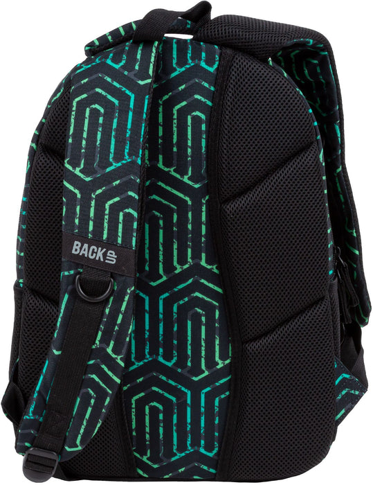 Ученическа раница BackUp X - Antique Green, с 3 отделения