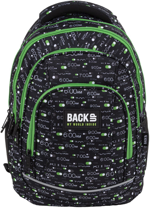 Ученическа раница BackUp A - Time Zone, с 3 отделения
