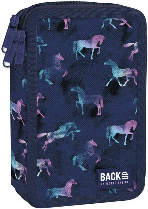 Несесер с пособия BackUp EW - Horses, 3 ципа