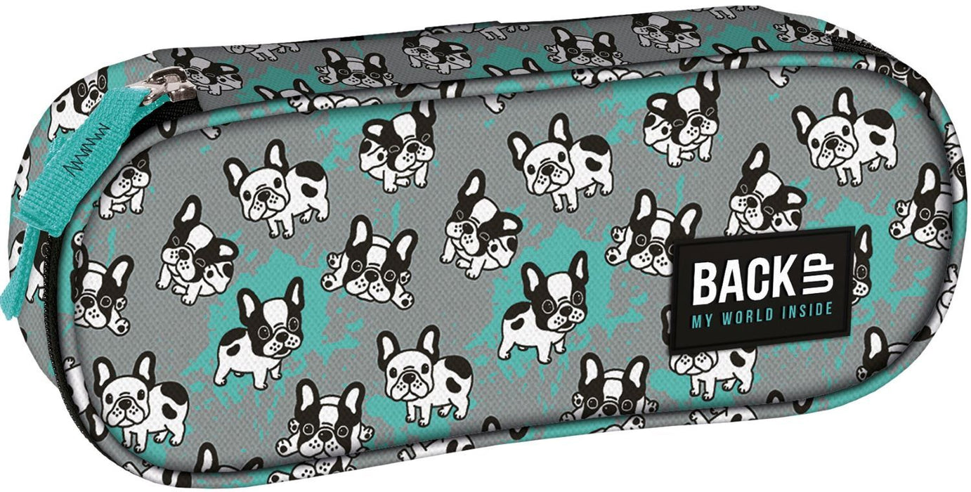 Овален ученически несесер BackUp A - Pups