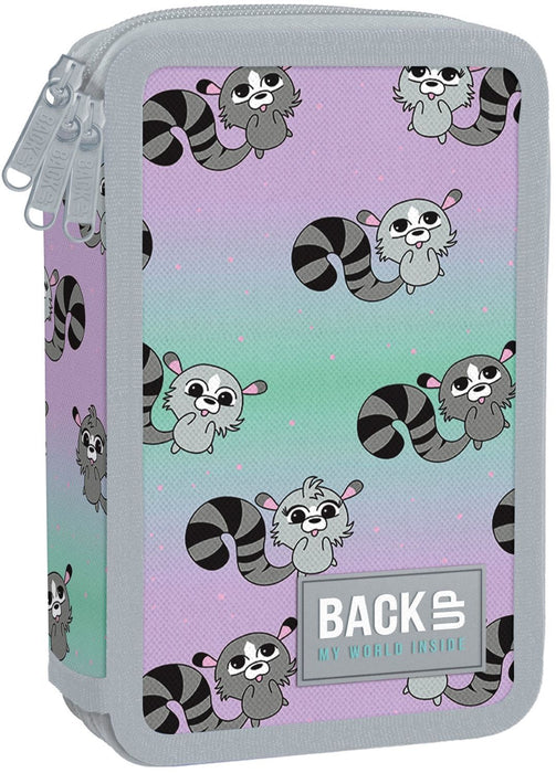 Несесер с пособия BackUp EW - Raccoons, с 3 ципа
